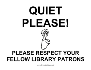 Library_Sign_Quiet_Please