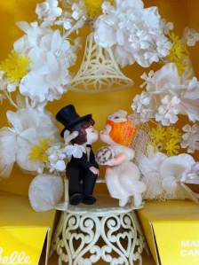our wedding cake topper