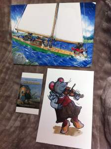 postcards from book fair